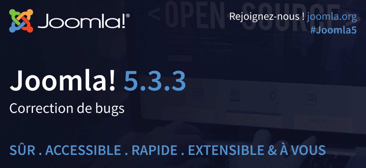Joomla! 5.3.3 est disponible
